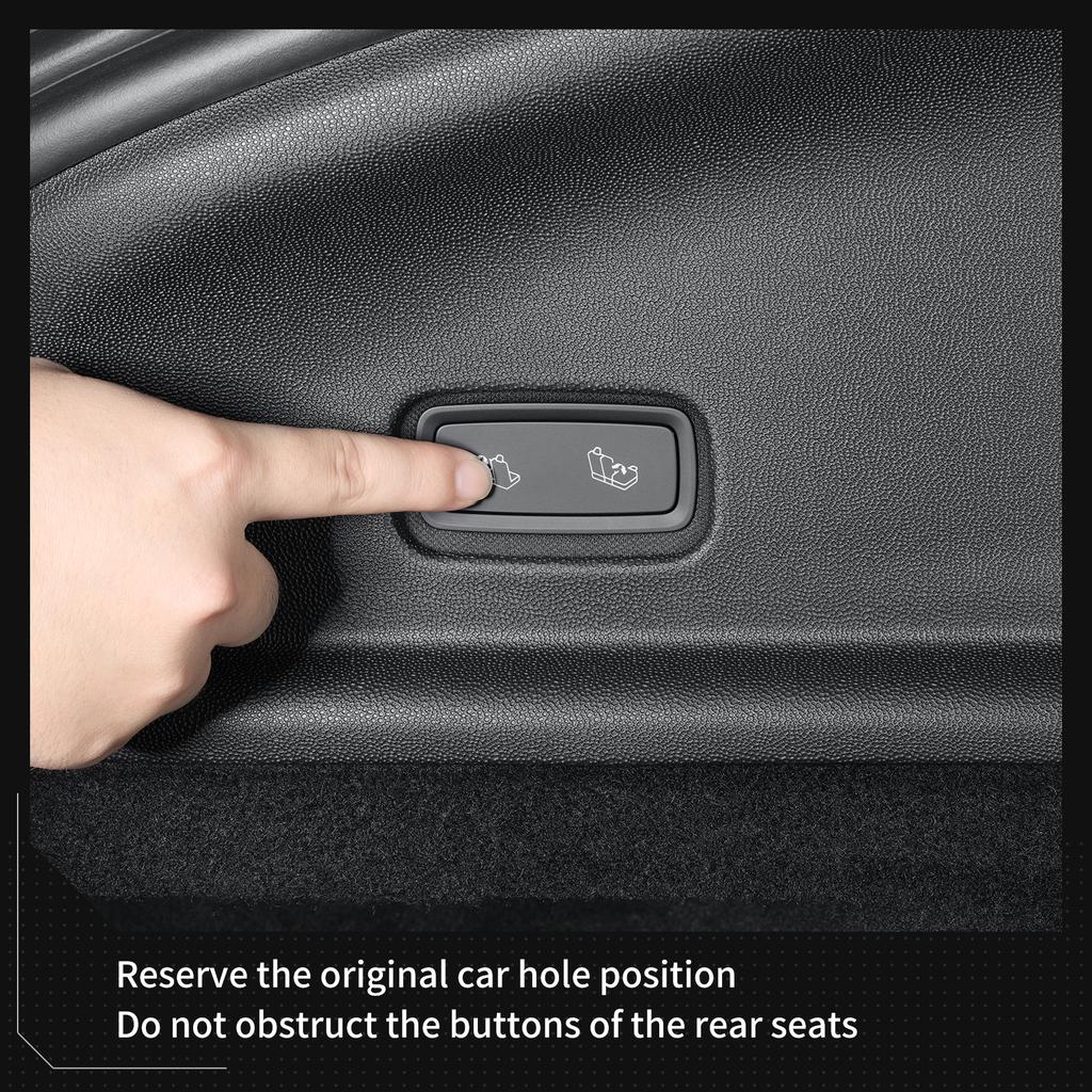 Боковая накладка на задний багажник для Tesla Model Y Launch 2025 2026 Juniper, комплект защиты верхнего слоя, 2 шт., черный