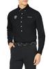Long Sleeve Polo Thermolite Lightweight and Warm 4 [PEARLY GATES] Men's Shirt, Pique, / 053-2261001 010_Black [M]