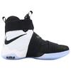 Nike LeBron Soldier 10 SFG EP Удобные Универсальные Нескользящие Прочные Баскетбольные Кроссовки с Высоким Верхом Мужские кроссовки Черно-Белые 852419-001