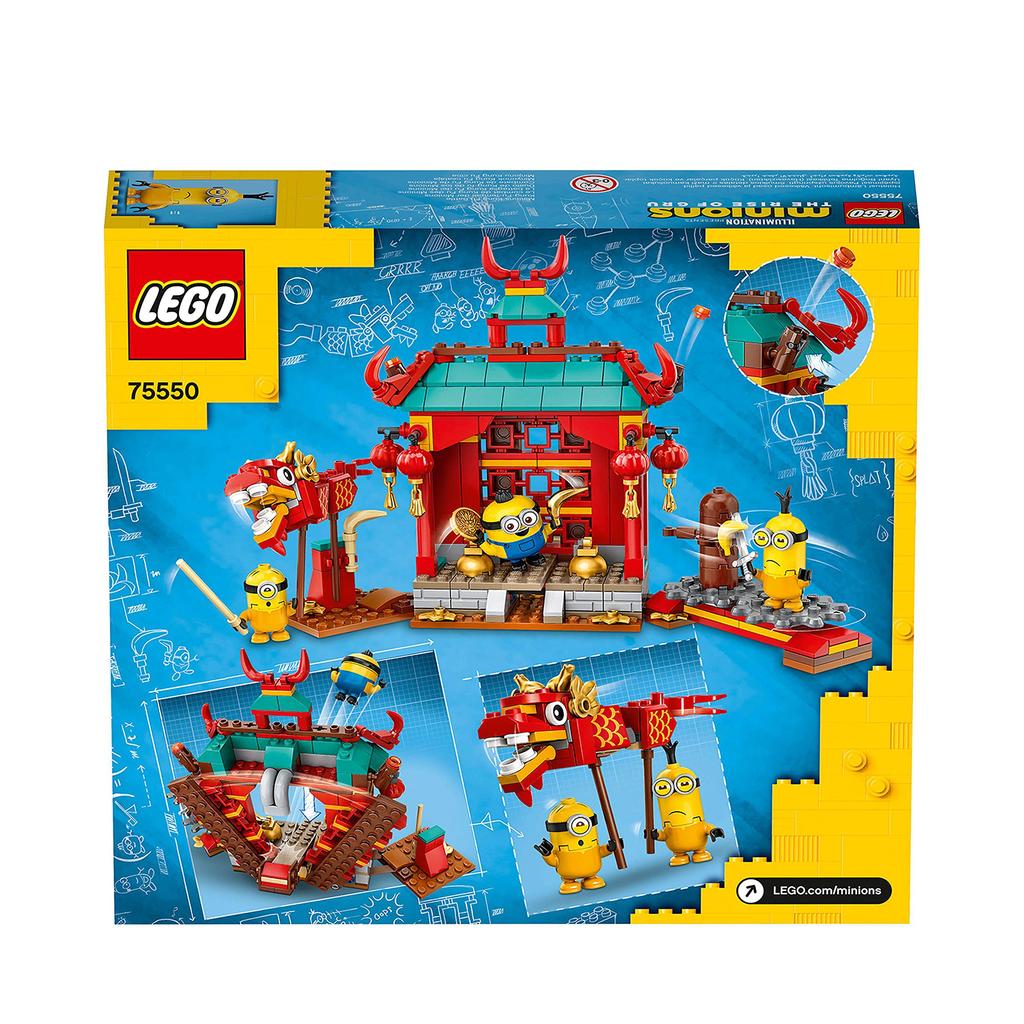 LEGO Minions Kung Fu Battle 75550 Toy Blocks Gift for Boys and Girls Ages 6 and Up