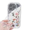 Цветочный мишка милый для чехла мобильного телефона iphone17pro 11 Apple 15/14 браслет 13promax новый 12