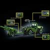 World War Building Blocks Willis Jeep Vehicle Toy Armored Soldiers Vehicle Model Educational Assembly Birthday Christmas Gift
