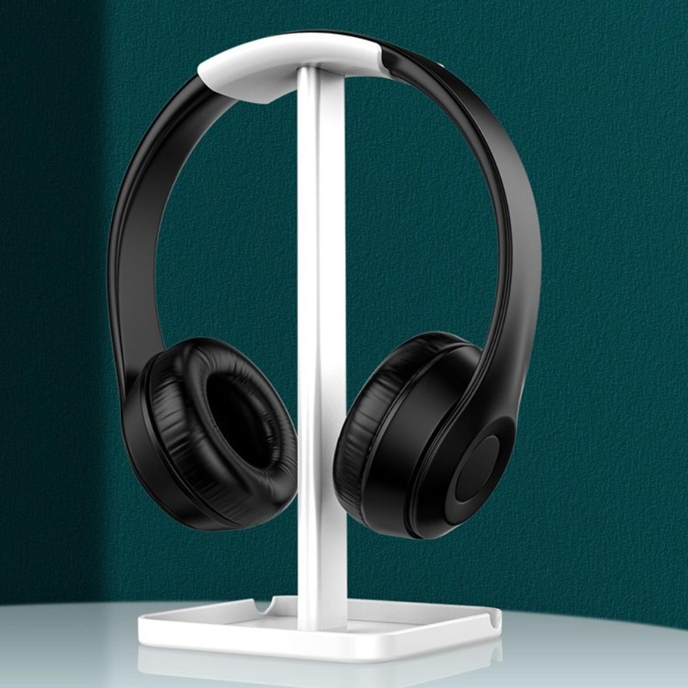 With Storage Tray Over Ear Headset Stand Detachable Earphone Display Rack  Space Saving