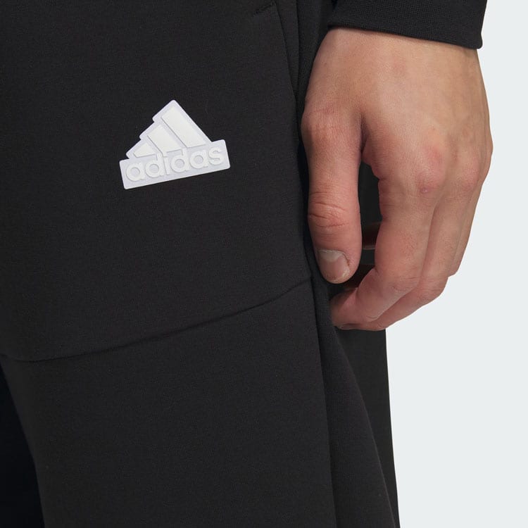 adidas Городской побег Вязаные брюки Вязаные спортивные штаны Мужские Черные IX8349