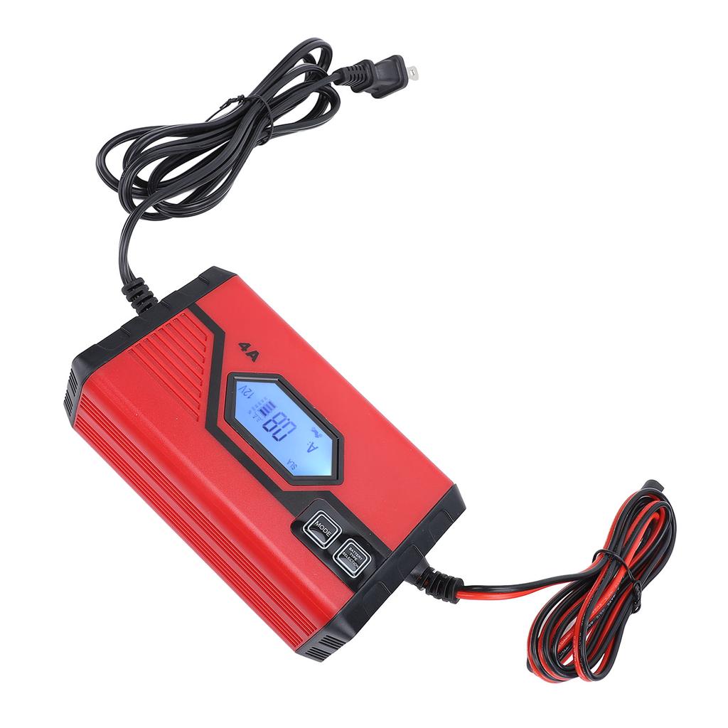 6В 12В Смарт-зарядное устройство для автомобильных аккумуляторов Автомобильное зарядное устройство Поддерживающее устройство Десульфатор аккумулятора для мотоциклов яхт