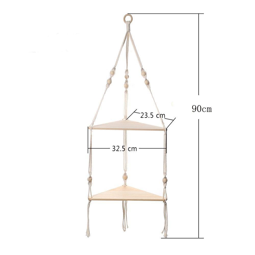 Плавающие полки Деревянная подставка Угловая полка для домашнего декора Настенный подвесной стенд