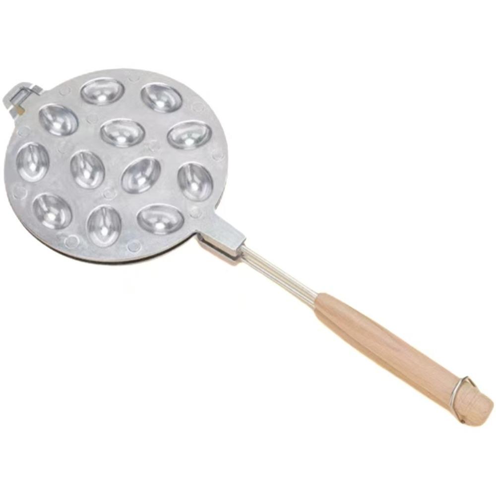 Wood Handle Walnut Cookie Mold 12/16 Holes Walnut Cookie Maker Oreshki Mold Snack Stall