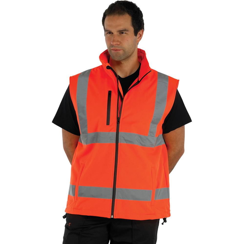 Yoko Мужское теплое боди/спецодежда Hi Vis Softshell
