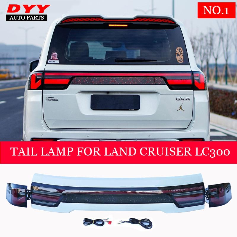 Land Cruiser LC300 Wind Deflector for Light Spoiler Mod with Through Taillight