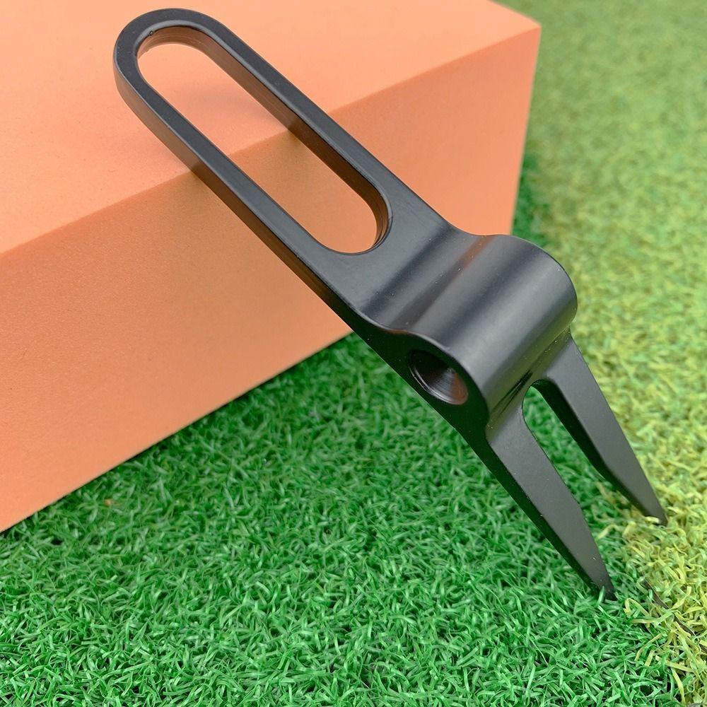 Turf Tool Golf Divot Pitch Repairer Tool Pitchfork Golf Divot Tool Golf Fork Golf Training