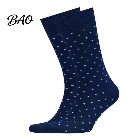 High Quality Workplace Socks Men's Dress Socks, Comfortable Crew Sock, Solid, Striped, Argyle, Dotted Polyester Cotton Blend Long Large Size Business