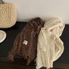 New Autumn and Winter Warm Long Solid Color Pleated Cotton and Linen Scarf Women's Shawl Versatile Yarn Fringed Scarf