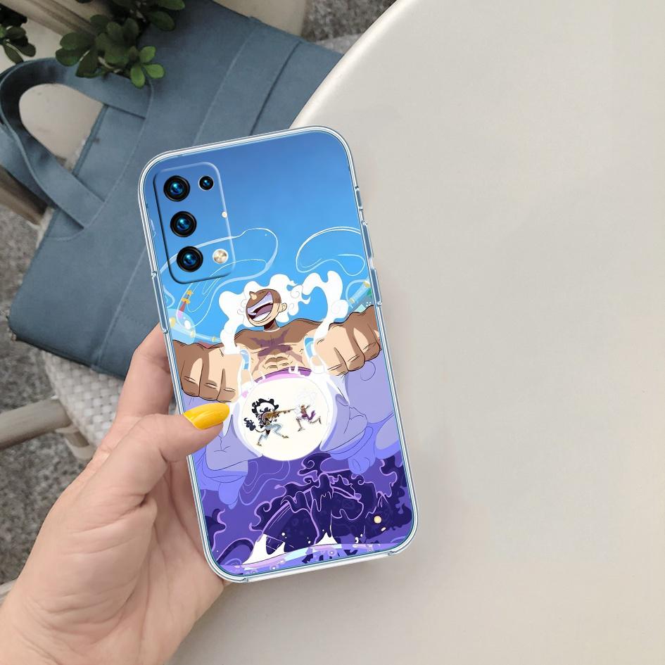 One Piece Luffy Nami Soft Shell Transparent Phone Case for Motorola Moto G7 G8 G9 G84 G85 G73 G24 G15 Z2 Play Power Plus