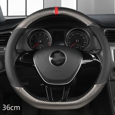 D/O Форма 36 см чехол на руль автомобиля из углеродного волокна, размер S для Honda Civic Ciimo Jade SUZUKI Alto NISSAN Juke, автоаксессуары
