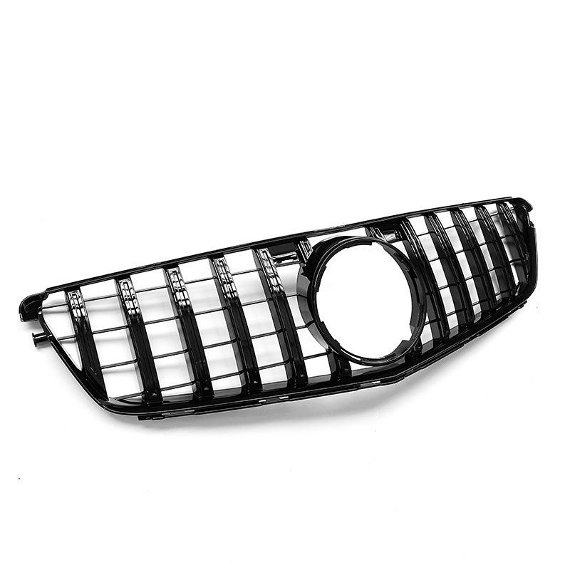 Подходит для решетки радиатора Mercedes-Benz C-Class W204 2009-2014, стиль GT, материал ABS, замена оригинальной детали