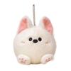 Panda Animal Doll Pendant Butter Bear Puppy Plush Keyring Animal Plush Toy Keychain  Bag Pendant