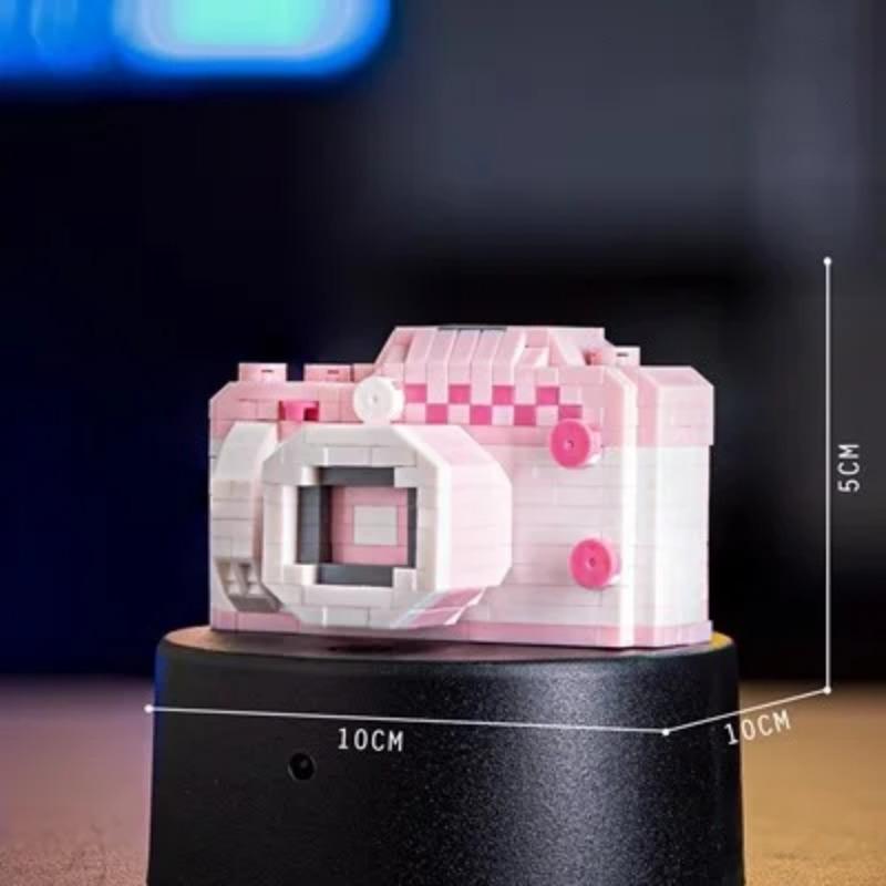 Креативная камера Строительные блоки Ретро DSLR камера Модель Микроблоки Игрушки для мальчиков Девочек Подарок на день рождения Детские игрушки Кирпичи