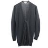 JOHN SMEDLEY British Wool Long Sleeve Knit Cardigan S Gray Women Used