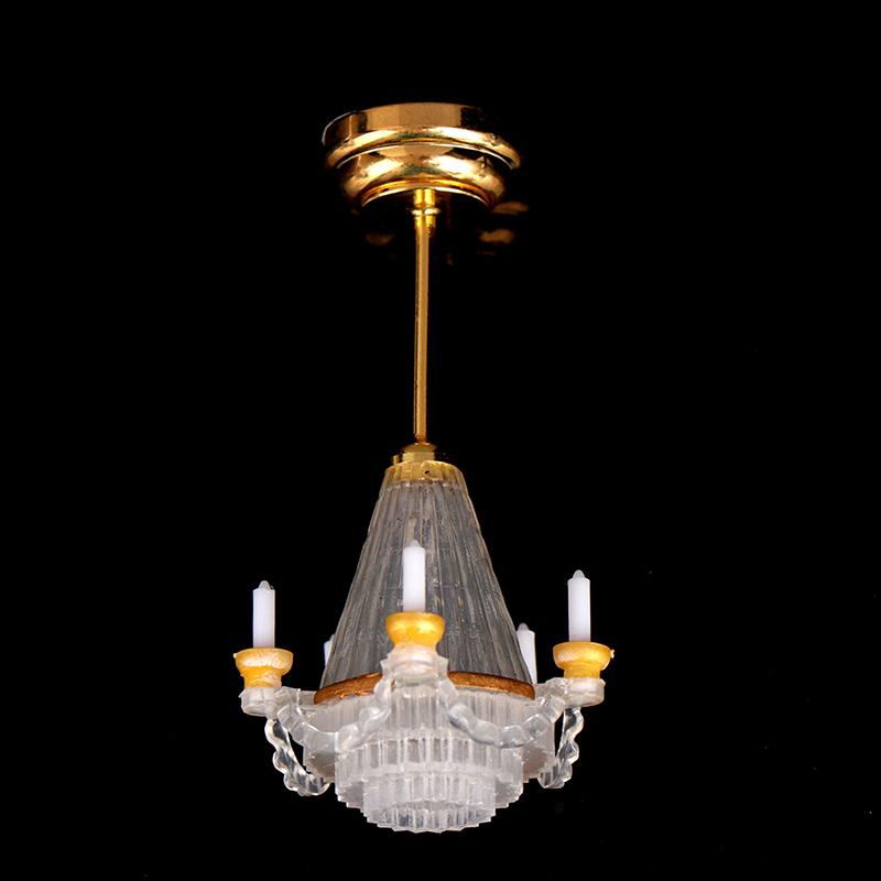 1:12 Dollhouse Miniature Ceiling Lamp LED Lamp Wall Light Living Room Decor Toy