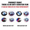 kfwhl7 11mm 14mm Aluminum Car Remote Key Emblem Sticker Auto Accessories For BMW M Power I3 G08 F15 F16 G20 E34 F94 F95 G30 G11 G12 E36