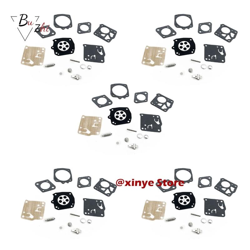 10sets/5sets Carburetor Repair Kit For Tillotson RK-23HS RK-17HS Husqvarna 61 162 165R 265RX 268 181 272XP 2100 288 480