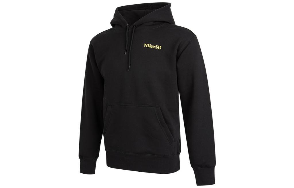 Nike Sweatshirts Men's Black Hooded Moderate Regular DA4256-010