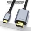 Кабель 4K Type C - HDMI для телефона, ПК, монитора, HD-адаптера для зеркалирования экрана, быстрая синхронизация