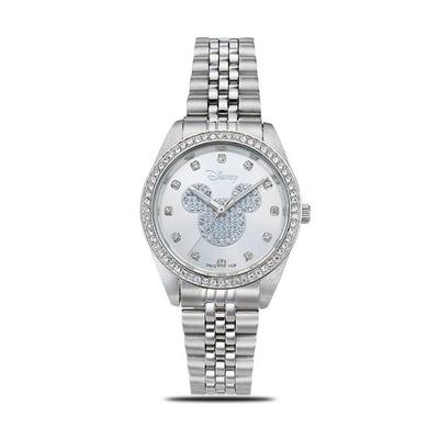 Женские часы Disney Mickey Mouse Character Metal Band Watch OW097DW, популярные корейские часы