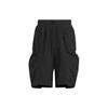 Future Style Woven Mix Shorts Plain Minimalist Workwear Loose Sports Casual Shorts Men Shorts Black JI9891