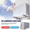 Silver Air Conditioner Protective Multisize Waterproof Dust Cover Cleaning Tools Outdoor