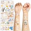 New Cartoon Ink Animal Tattoo Stickers Waterproof Party Gift Funny Face Stickers