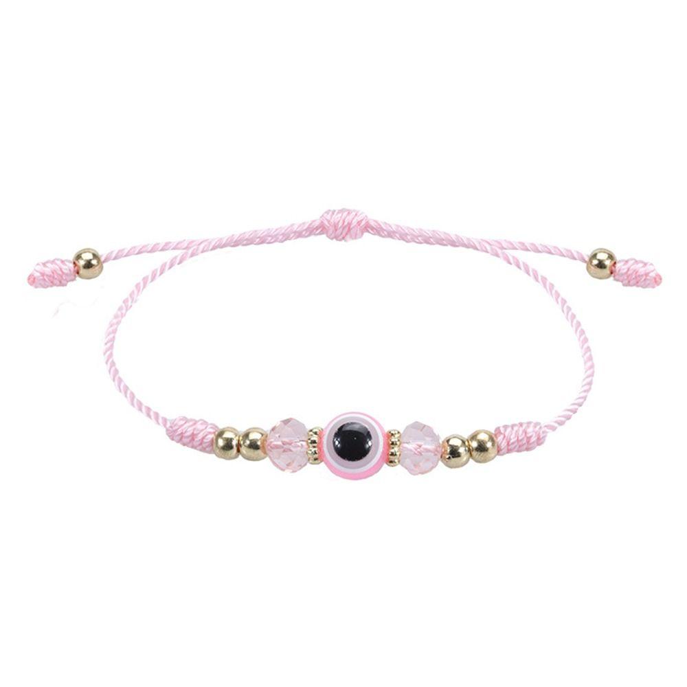 Ручная работа, плетеная веревка для мальчиков и девочек, браслет в виде глаза демона, корейский браслет, парная веревка для рук