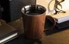 Wood Grain Stainless Steel Mug Imabari Towel Dishwasher Safe J-kitchens & Set, 360ml,