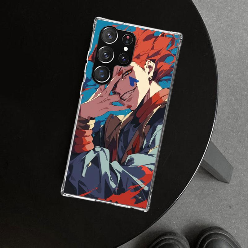 Чехол для телефона Huner X-Hunters Hisoka для Samsung Galaxy S26 S25 Edge S24 S23 Ultra S22 Plus S21 FE S20 + Художественный Индивидуальный Funda