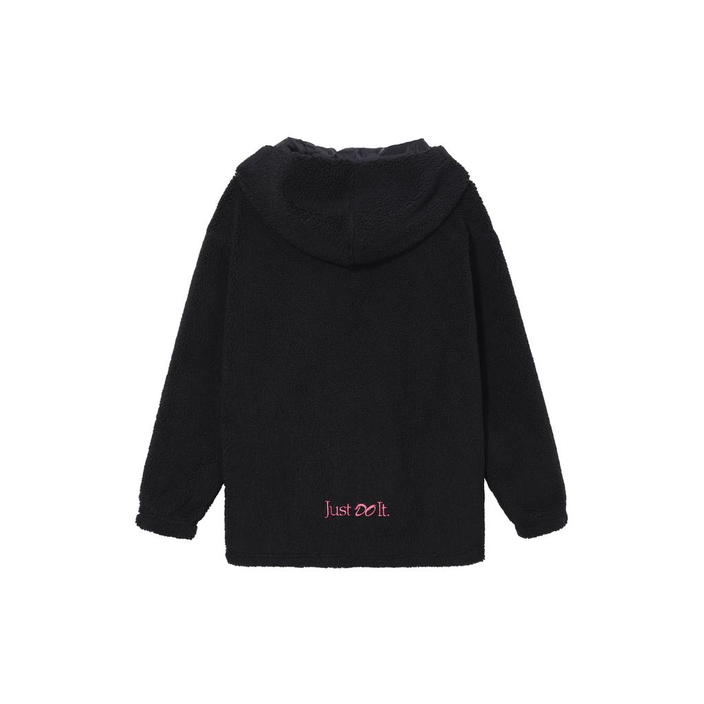 Nike Year Of The Dragon SPORTSWEAR Velvet feel Coat Women's Black FZ6536-010