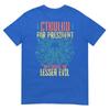 Cthulhu For President Why Choose The Lesser Evil Selection Premium Tshirt
