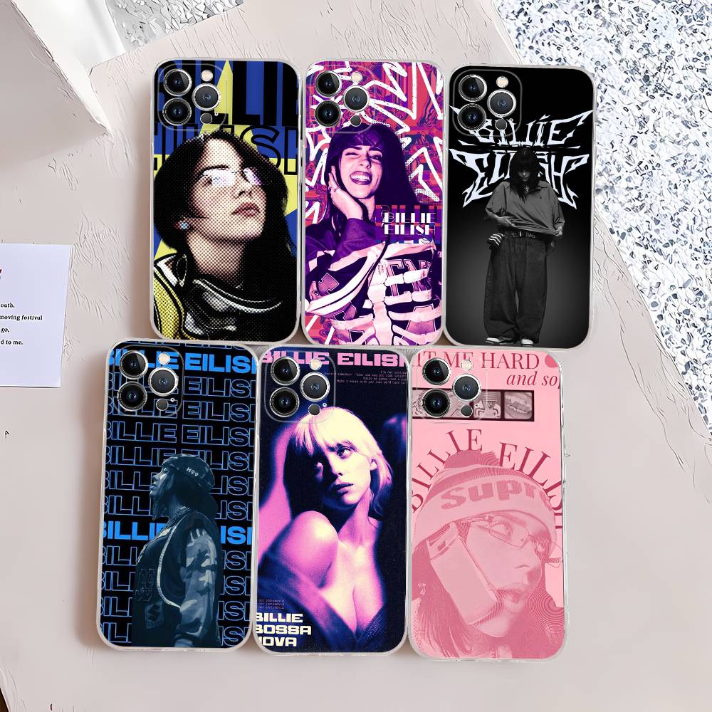 Поп-певец B-Billie Для IPhone 11 12 13 14 15 16 17 Pro Max Plus 13 Mini Силиконовый Мягкий Прозрачный Задник