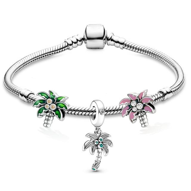 Высокое качество Хэллоуин тыква летучая мышь призрак подвески бусины кулон с подвесками браслеты для женщин детские украшения