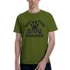 1 Piece Black Funny 100 Cotton Tshirt Best Dog Dad Ever Tops Tees For Unisex