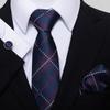 Men's Business Professionals Striped Tie Wedding Suit Accessories Polyester Tie Men