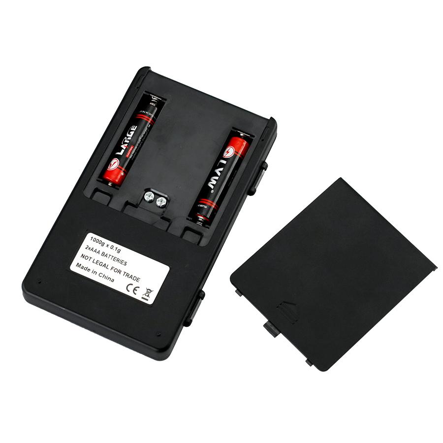 Hot Selling Black Mini Digital Coffee Scale 0.1G LED Electronic Weighting Kitchen Scale with Timer