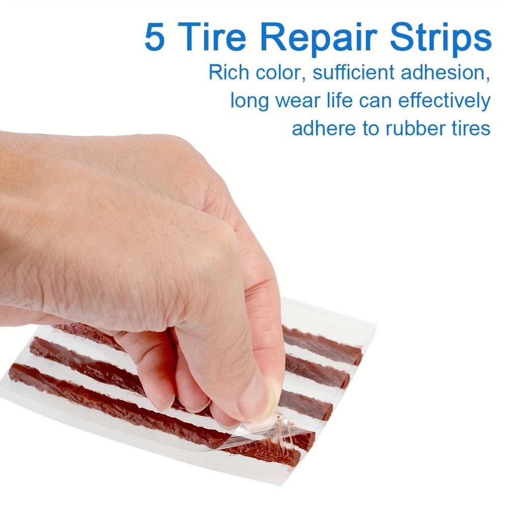 Professional Tire Repair Tool Set with High Strength Glue Comprehensive Kit for Quick Tire Damage Repair
