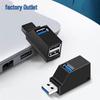 Portable 3-Port USB 3.0 Hub Splitter Docking Station