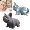 French Bulldog Toothpaste Dispenser 3D Printed Dog Toothpaste Topper Bathroom Toothpaste Dust