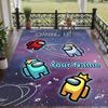 Custom Text Printed Rug Among Us Non Slip Floor Carpet For Home Room Decor