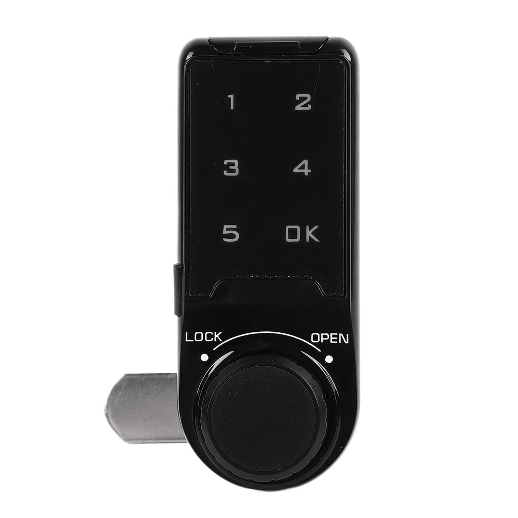 Сенсорная цифровая парольная клавиатура Замок для шкафа 20 мм Черный Электронный Противоугонный Засов для ящика