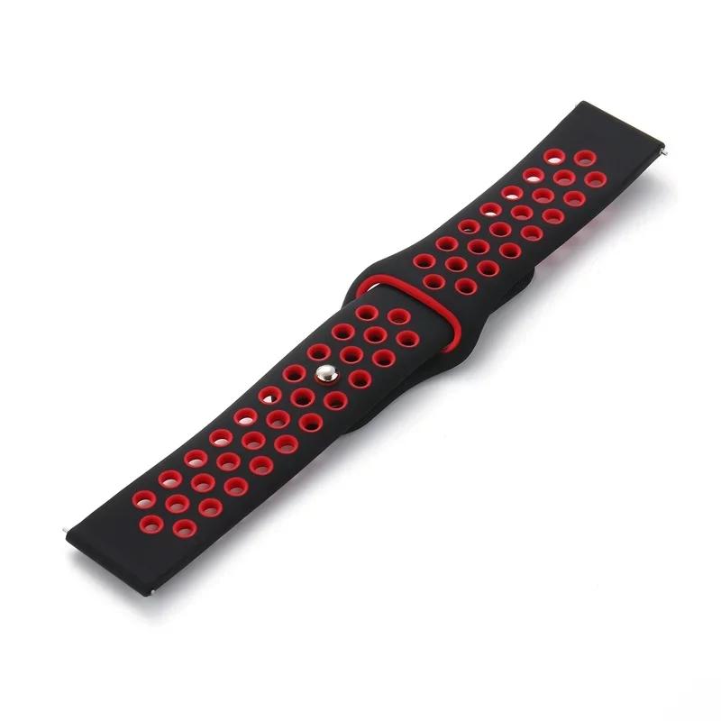 20mm For Samsung Galaxy Watch 6 5 Pro/4/4 Classic/3 46mm/42mm/40mm/44mm Silicone 22mm Watch Strap Sport Bracelet Active 2 Band