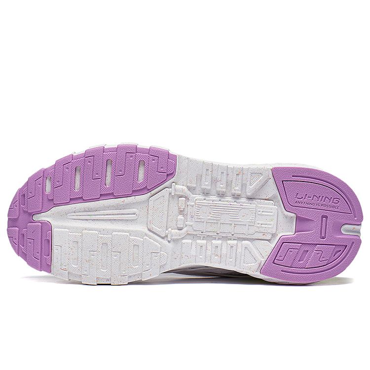 Li-Ning Cloud Shock Absorbing Прочные Легкие Дышащие Нескользящие Повседневные Туфли Детские Туфли Синие Белые YKCT086-2