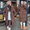 New Winter Thickened Down Cotton Cotton Jacket Cotton Clothing Long Over-the-knee Loose Cotton Jacket Women's Coat Tide