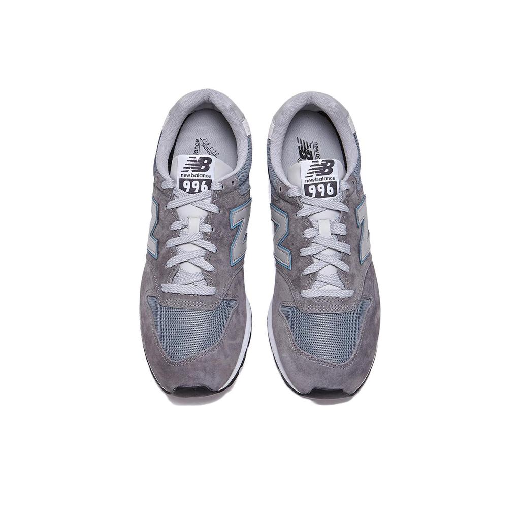 New Balance 996v2 Кроссовки унисекс Castlerock Deep Porcelain Blue Серые CM996CB2